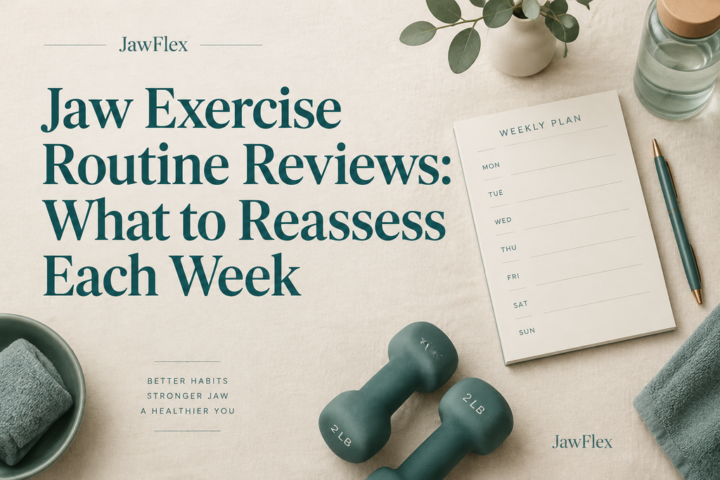 Jaw Exercise Routine Reviews: What to Reassess Each Week