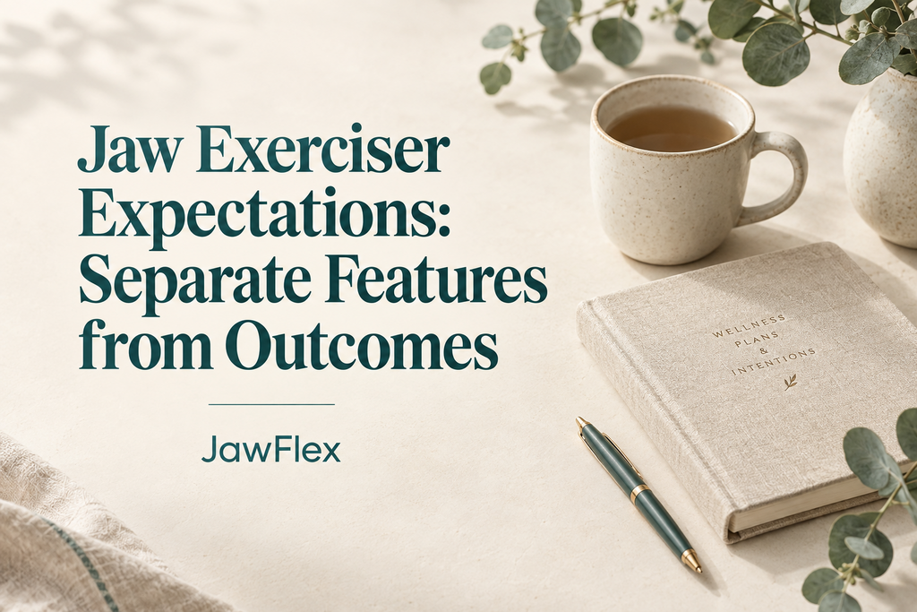 Jaw Exerciser Expectations: Separate Features from Outcomes