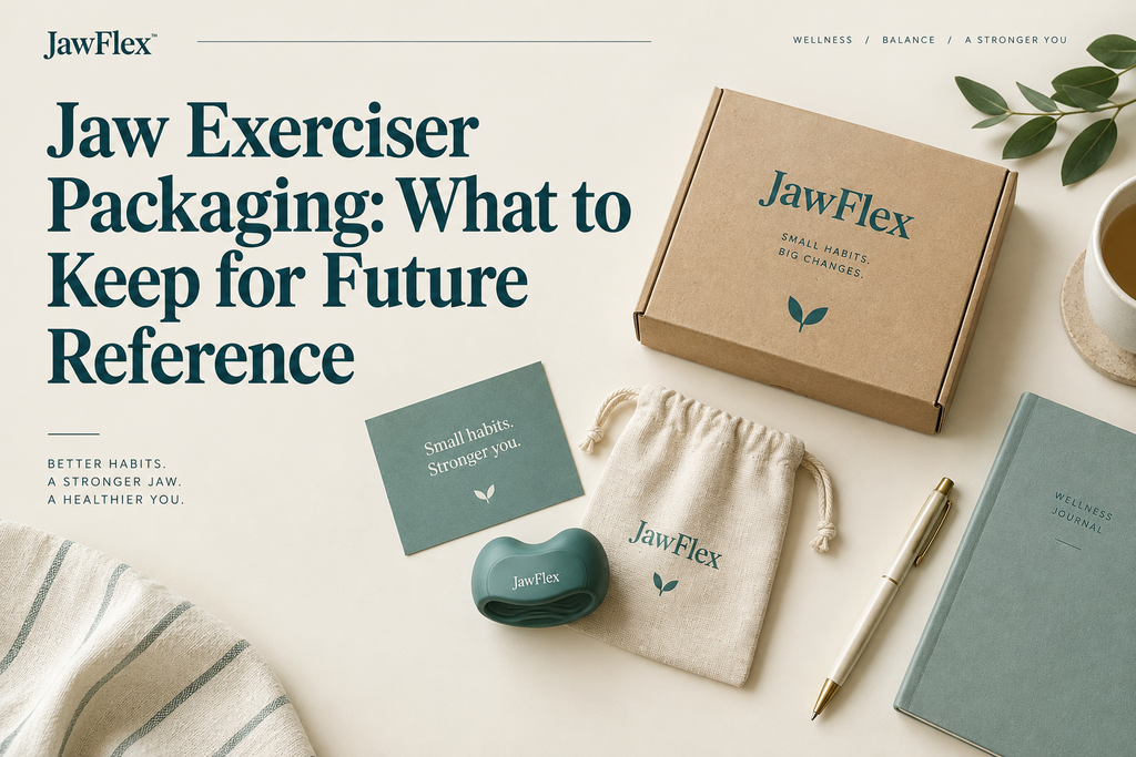 Jaw Exerciser Packaging: What to Keep for Future Reference