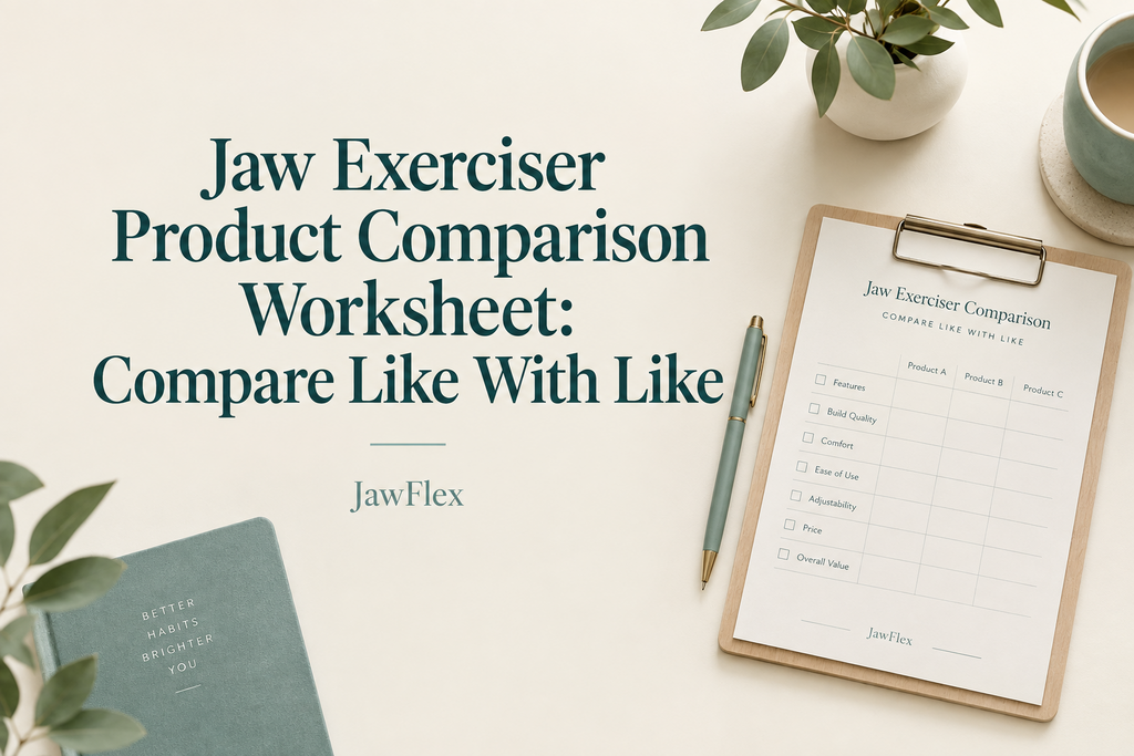Best Jaw Exerciser Resistance Options: Compare Before Buying