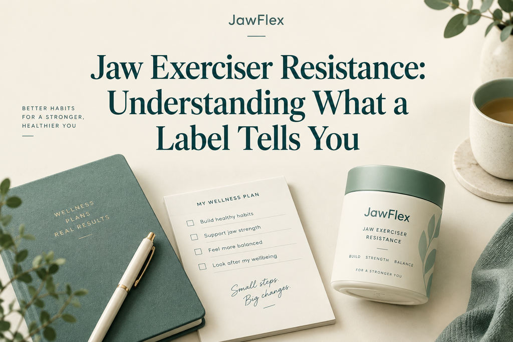 Jaw Exerciser Resistance: Understanding What a Label Tells You