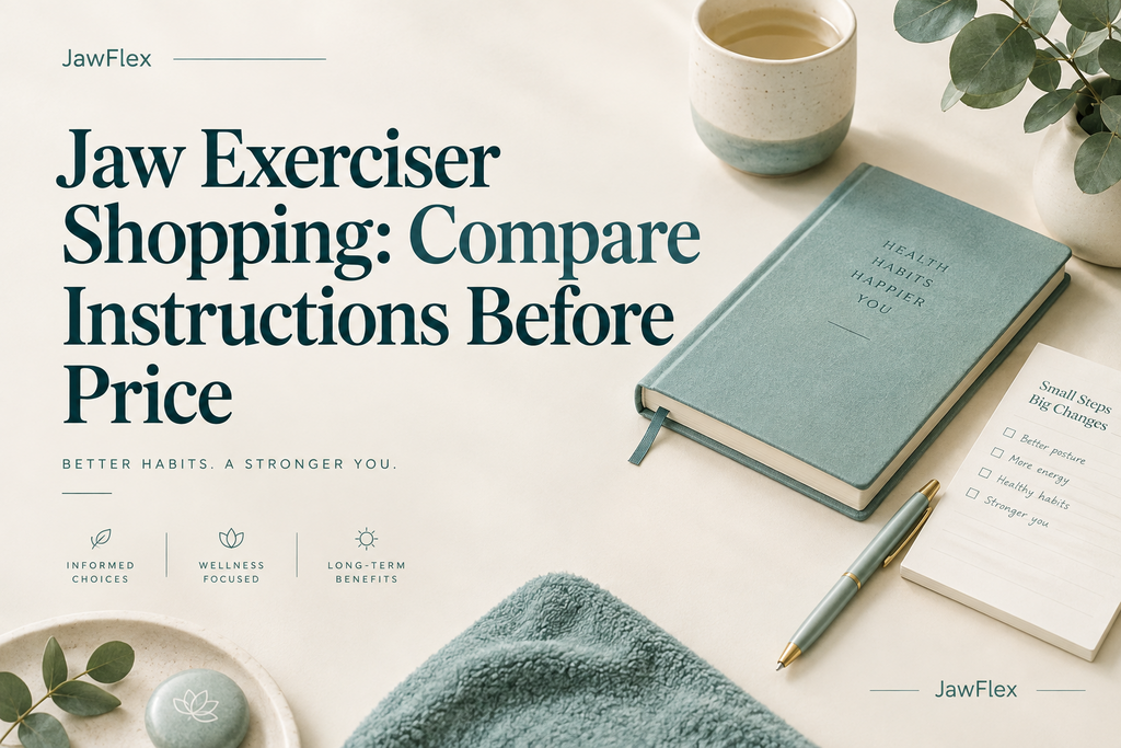 Jaw Exerciser Shopping: Compare Instructions Before Price